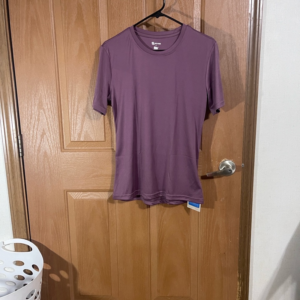 Edge Women's Purple Short Sleeve Tee